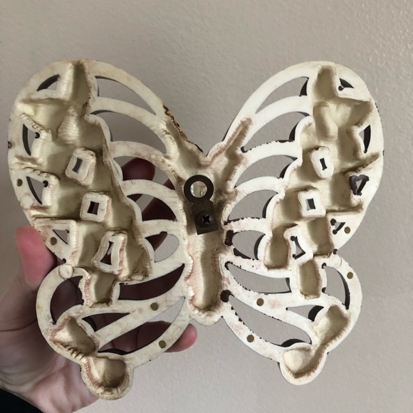 Vintage Burwood 70’s Brown Plastic Butterflies - Picture 3 of 10